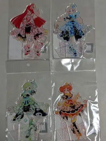 비밀의 아이프리 BIG 아크릴 스탠드 바즈리움 코디 4종