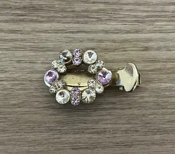 acca 스톤 장식 헤어 클립