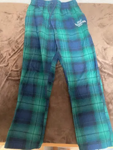 Huf 체크 무늬 팬츠 허리밴딩