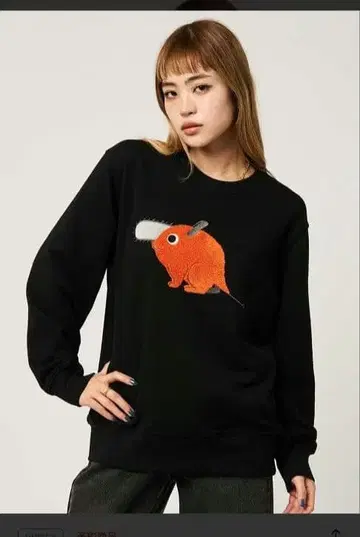 새상품 그라니프 체인소 맨 포치타 쭈리 맨투맨 SS 사이즈