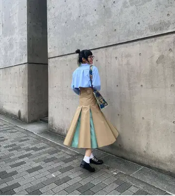 [ RRR tokyo ] 스커트 (베이지&핑)