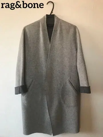 rag&bone 입체 패턴 더블 페이스 1장 코트