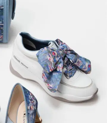 diana 다이애나 회화 모네 스니커즈 화이트