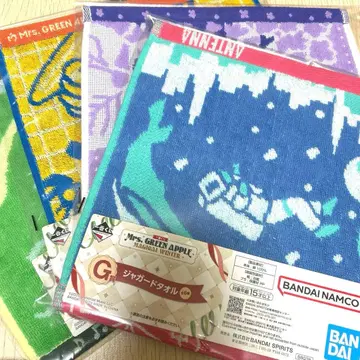 미세스 그린애플 제일복권 G상 자카드 타월 4종