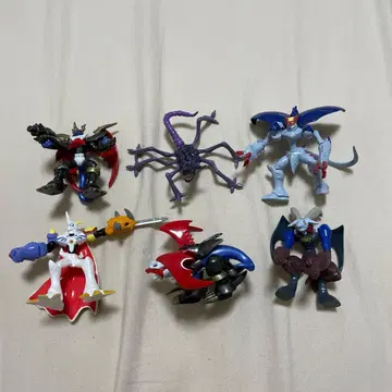 디지몬 액션 피규어 6체 세트