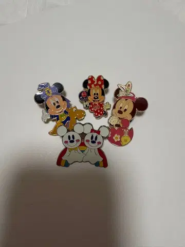 미키 미니 핀 배지