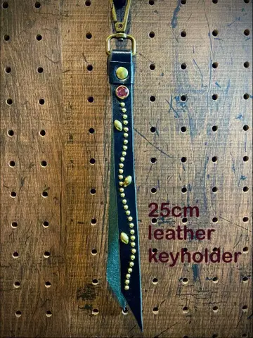 가죽 스터드 키링 핑크 htc CALEE schott 등 좋아하시는 분