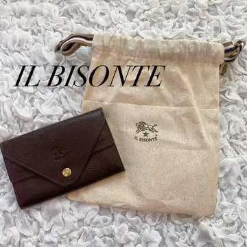 새상품급 일비종떼 더블 플랩 카드 케이스 컴팩트 지갑