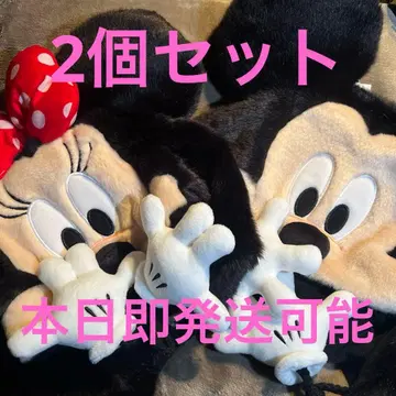 택 포함 새상품 미니 마우스 미키마우스 팬캡 2개 세트 디즈니