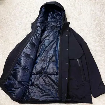 레어 유니클로 +J 하이브리드 다운 오버 사이즈 후드티 XL