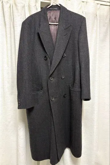다크 그레이 울 체스터 코트