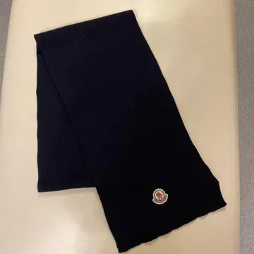 MONCLER 네이비 머플러