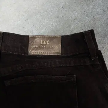 Lee USA 블랙 데님 빈티지 아메카지 오리지널 청바지