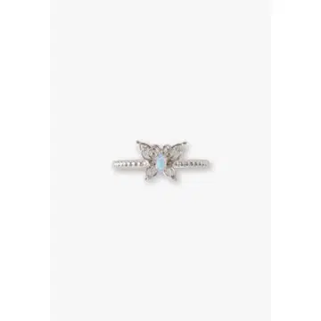 ANNA SUI 반지 안나수이 나비 오팔 반지