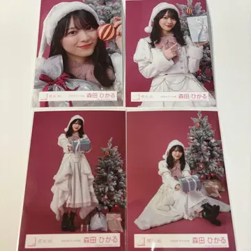 사쿠라자카46 브로마이드 2025년 산타 의상 모리타 히카루