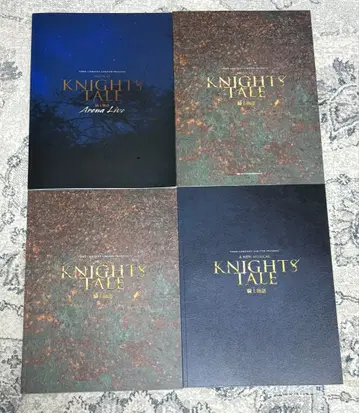 KNIGHT TALE 나이츠테일 팜플렛 도모토 코이치 이노우에 요시오