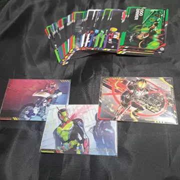 스크래치 카드다스 가면라이더 시리즈 하이 레어 4종 + 노멀 다수