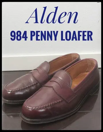 Alden 카프 코인 로퍼 984 반 라스트