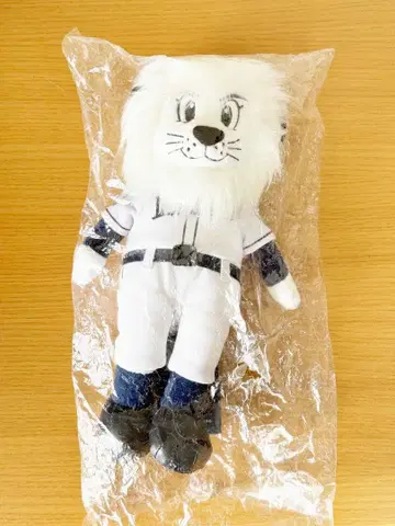 [ 미사용품 ] 라이온즈 레오 봉제 인형 세이부