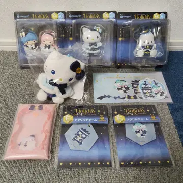 산리오 제일복권 A상 키티 포차코 키키라라 B상 하위상 세트