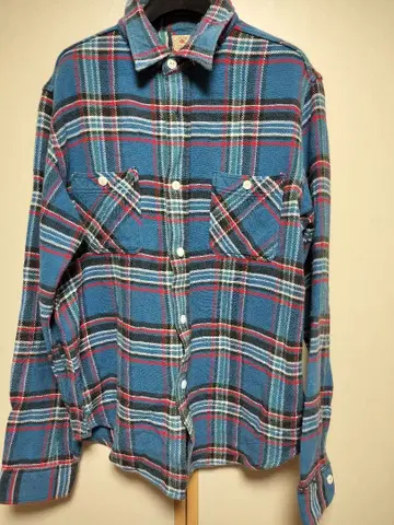 SUGAR CANE 슈가케인 체크 플란넬 셔츠