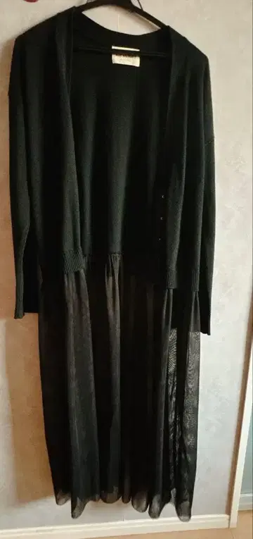 Ray BEAMS 블랙 가디건