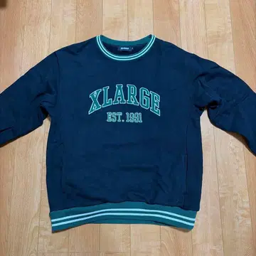 XLARGE 네이비 트레이닝복