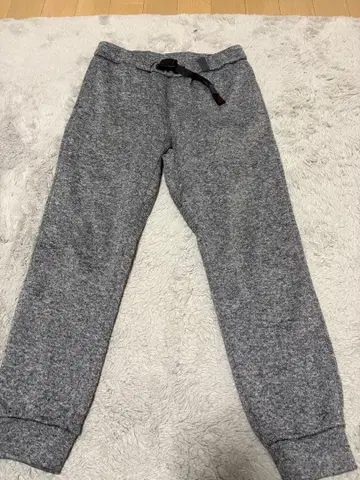 그라미치 그레이 조거 팬츠 포켓 부착