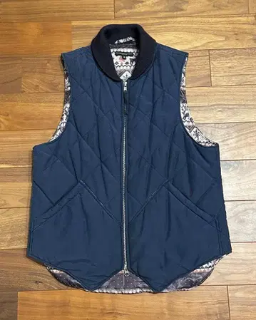 엔지니어드 가먼츠 베스트 플리마켓 충전솜 나일론 네이비 색상 S 사이즈