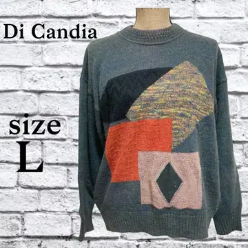 P95 디칸디아 [ L ] 니트 스웨터 이탈리아제 빈티지