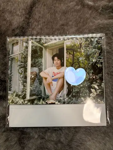 미사용 새상품 쿠로카와 소야 사인 포함 탁상 달력