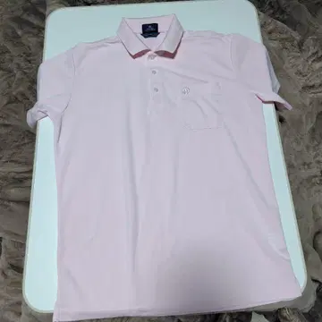 THE OPEN 피케 셔츠 L 사이즈 핑크