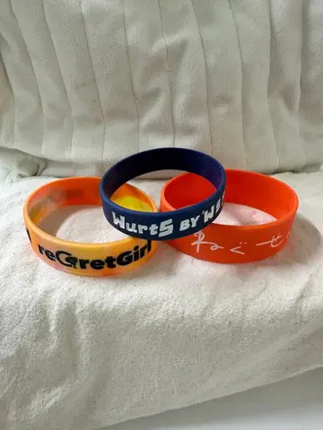 Wurts reGretGirl 러버 밴드 3개 세트