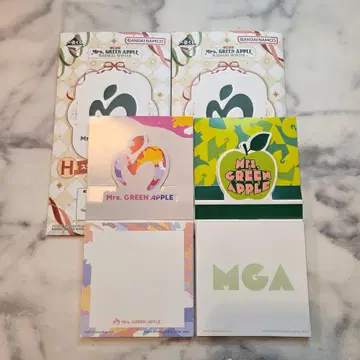 Mrs. GREEN APPLE 제일복권 H상 문구 컬렉션
