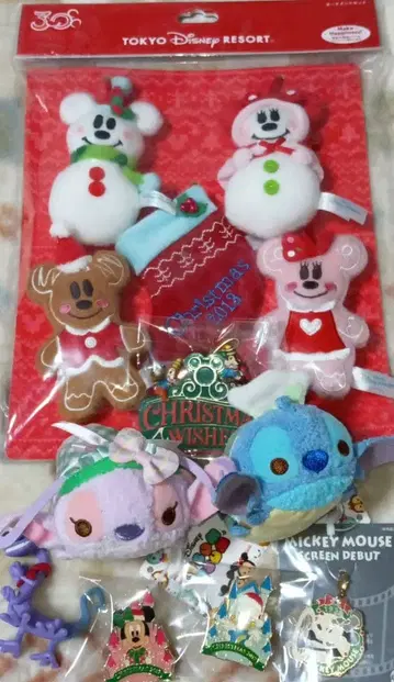 디즈니 크리스마스 굿즈 세트