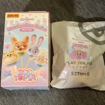 주토피아 마쉬멜로우 시리즈 플로키 블라인드 박스 피닉