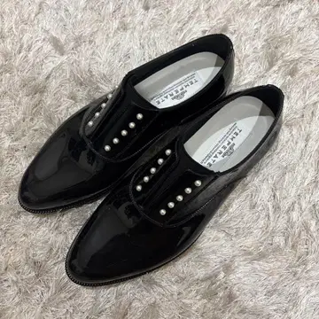 [ 새상품급 ] TEMPERATE 로퍼 레인 슈즈 블랙