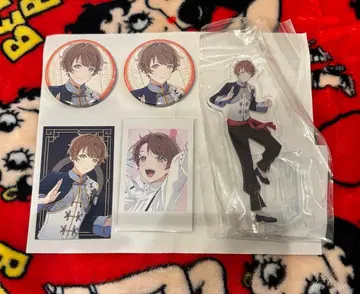 아오페라 카리야조노 미치타카 아크릴 스탠드 캔뱃지 트레이딩 카드 세트