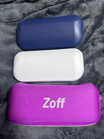 Zoff 아이안경 안경 케이스 3개 세트