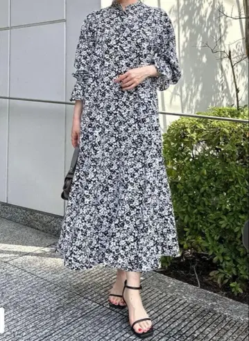 UNFILO 앙피로 프린트 원피스