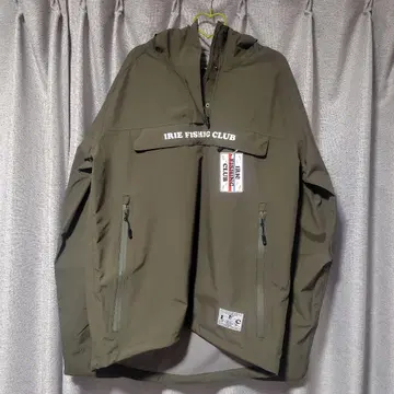 IRIE FISHING CLUB 마운틴 후드티 올리브