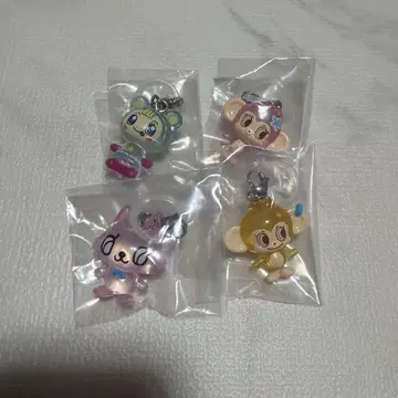 나루미야 캐릭터즈 메지루시 액세서리 4개 세트