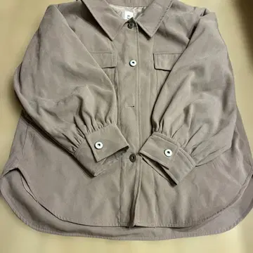 m line 핑크 베이지 더스티 핑크 모브 셔츠 자켓