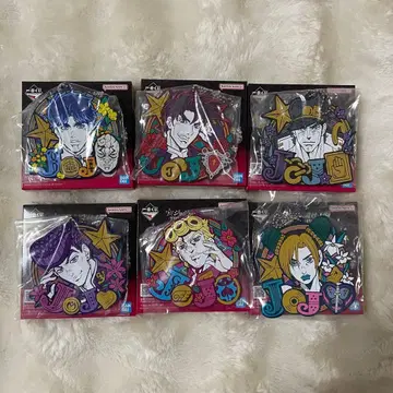 죠죠의 기묘한 모험 죠죠월드 러버 키링 컴프 세트