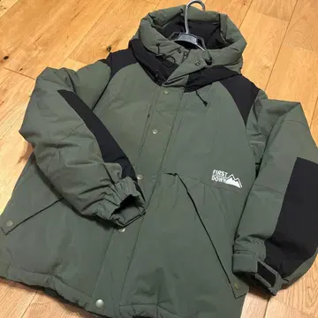 FIRST DOWN 후드 부착 다운 자켓 L