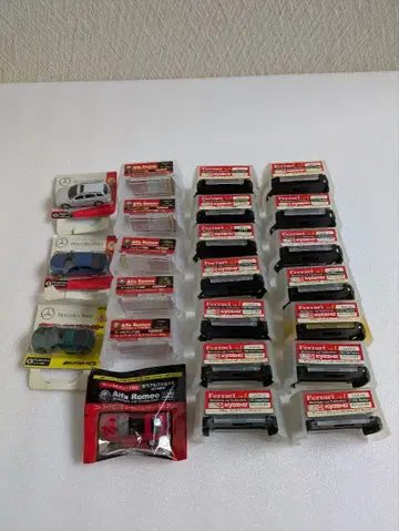 땡스 K 땡스 한정판 미니어처 카 컬렉션 페라리 알파 벤츠