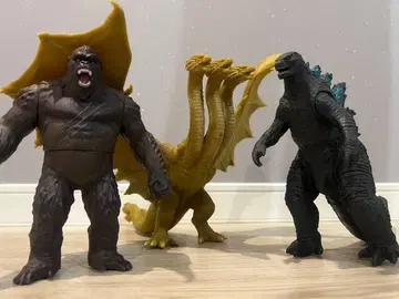 무비 몬스터 시리즈 고질라 킹콩 킹기도라 피규어 세트
