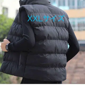 [ 다운 베스트 ] 남성용 여성용 블랙 골프용 XXL 사이즈