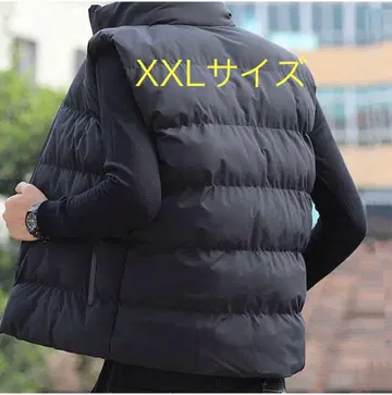 [ 다운 베스트 ] 남성용 블랙 골프에도 가벼운 업무 XXL 사이즈