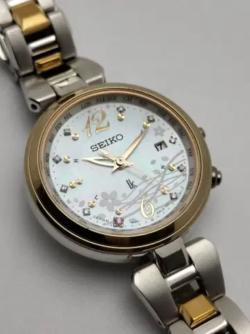 한정판 모델 리미티드 에디션 루키아 경량 티타늄 사쿠라 전파 솔라